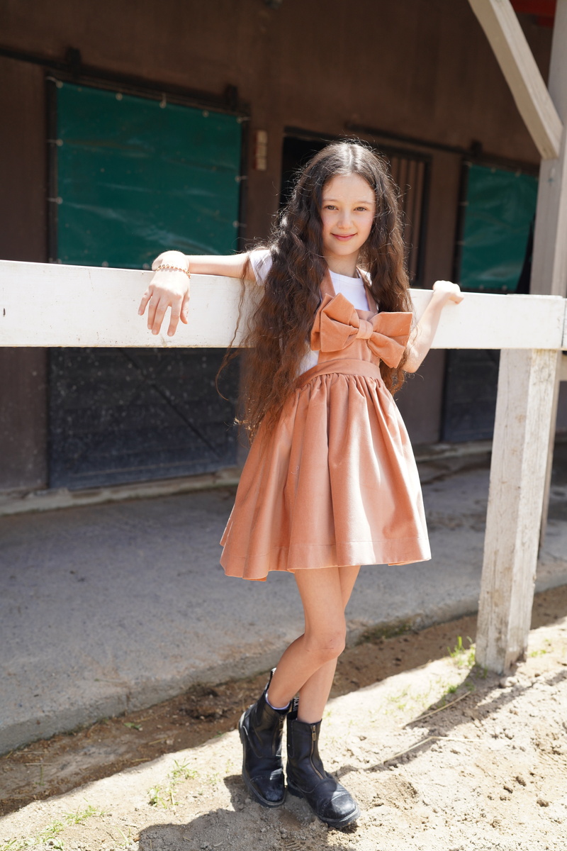 ROSA DRESS SOLMON 