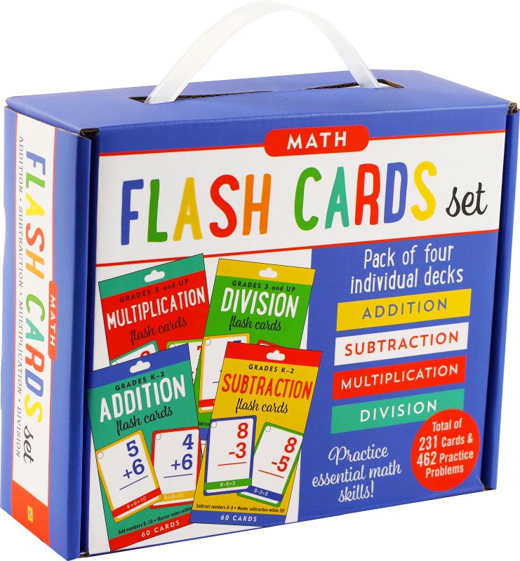 Flash Cards Math Set of 4