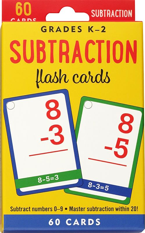 Flash Cards Subtraction