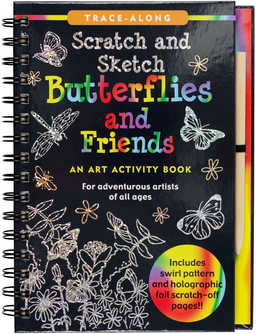 Scratch & Sketch BUTTERFLIES AND FRIENDS