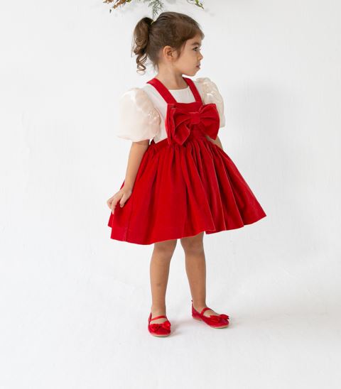 ROSA DRESS RED