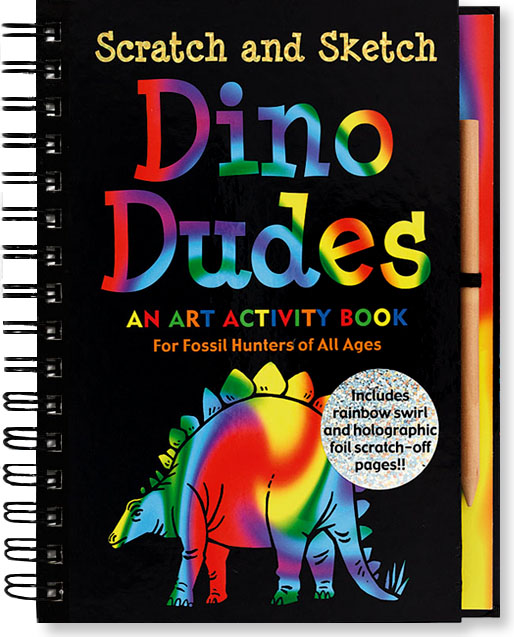 Scratch & Sketch DINO DUDES