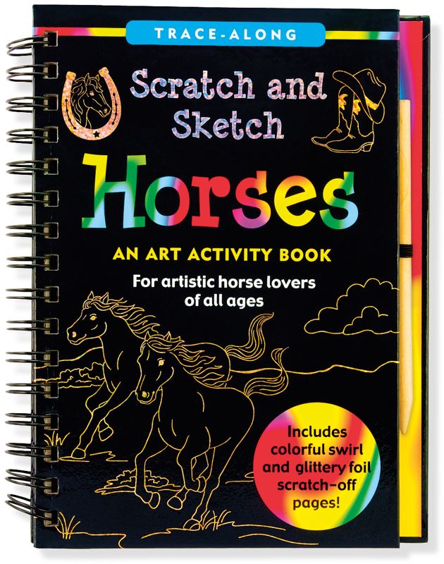 Scratch & Sketch HORSES