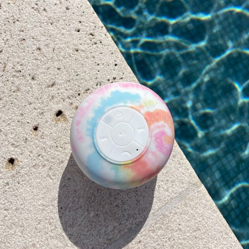 Waterproof Splash Speaker Tie Dye Multi 