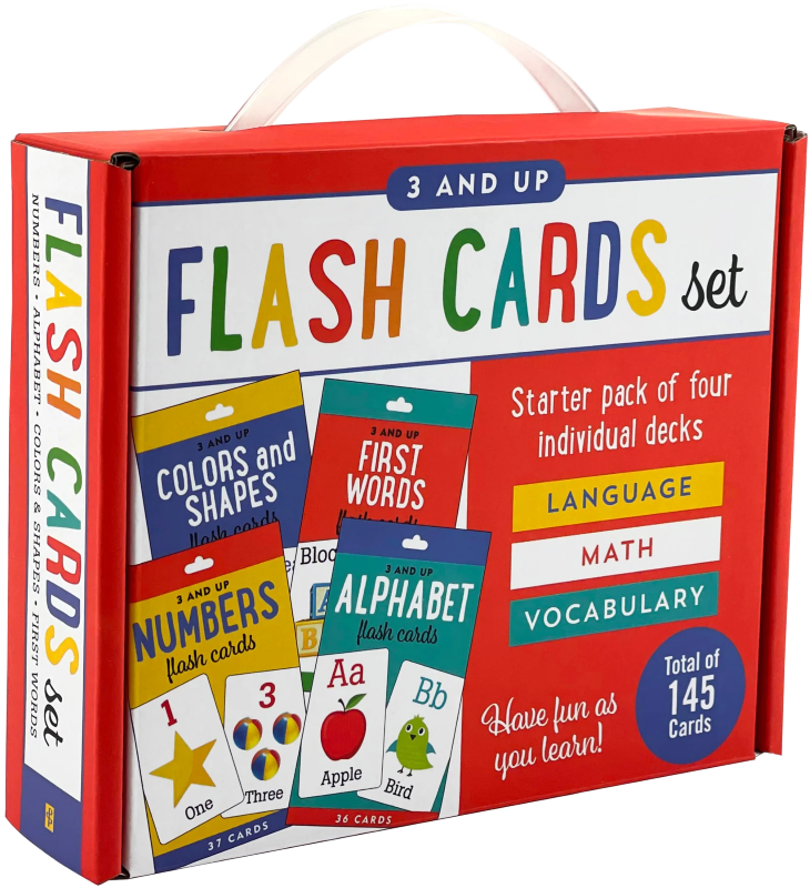 Flash  Cards Set of 4