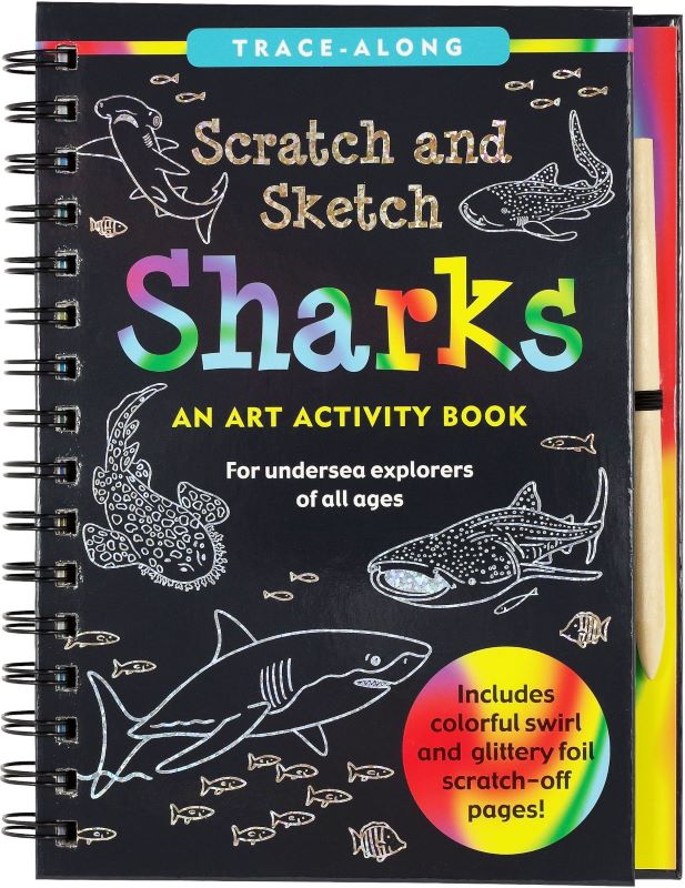 Scratch & Sketch SHARKS 